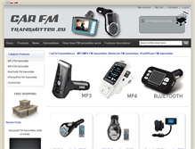 Tablet Screenshot of carfmtransmitter.eu